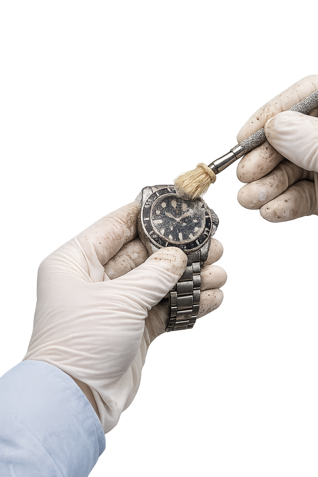 cleaning watch
